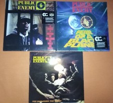 3x Public Enemy Vinyl 12inch