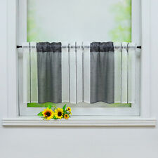 Transparent Scheibengardine