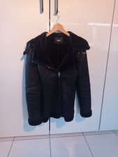 Bikerjacke mit Kunstfell von Only, Gr.M