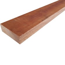 Leiste Massivholz Mahagoni roh