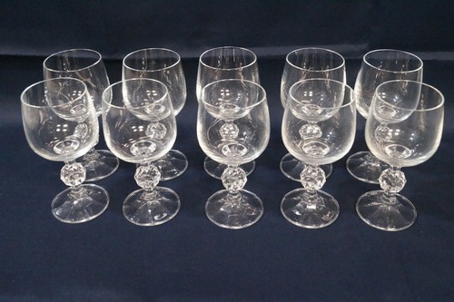 10x weingläser transparent - 10x,