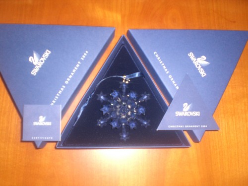 Swarovski weihnachtsstern 2004 - swarovski,