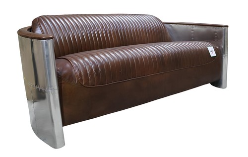 Echtleder sofa leder - sofa,