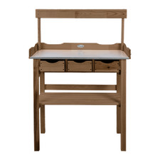 Pflanztisch mit Ablage. 