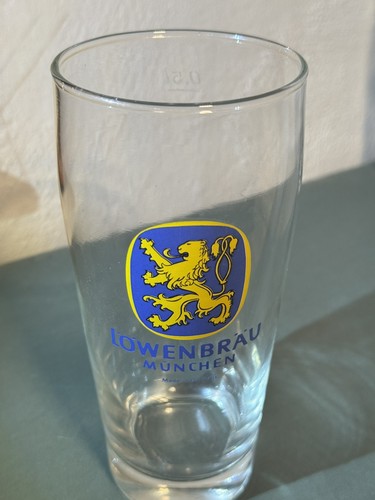 Bierglas löwenbräu münchen - bierglas,
