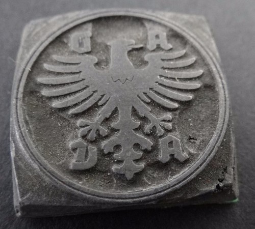 Druckplatte adac automobilclub - druckplatte,