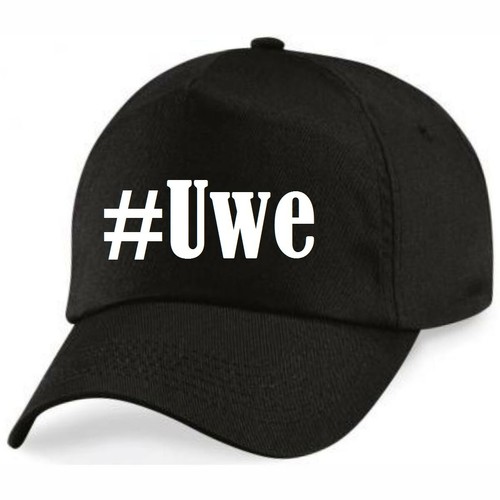 Basecap uwe hashtag raute - basecap,