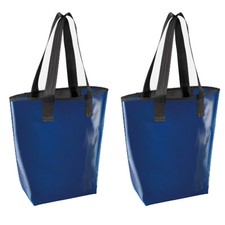2x Freizeittasche 16L LKW Plane Tasche Umhängetasche Dunkelblau Schultertasche