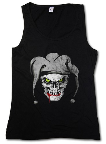 Joker skull tank top - tank,