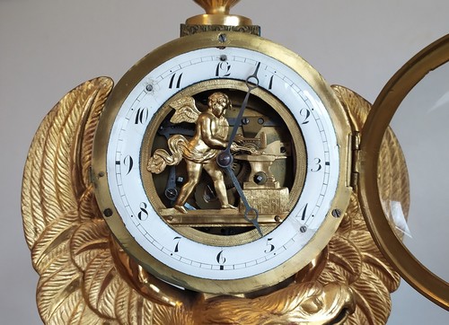 Empire wood automaton skeleton - wood,