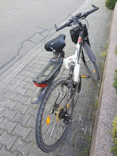 Fahrrad drahtesel aus hand - fahrrad,