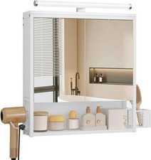 Spiegelschrank Bad ohne Beleuchtung Badezimmerschrank Badschrank hängend 0259yw