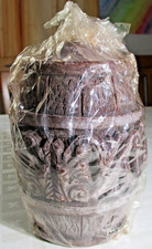 Form- und Fantasiekerze aus der DDR, Fass in originaler Verpackung