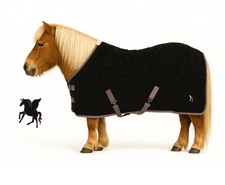 Pony Fleece Abschwitzdecke mit Pegasus Print Anti-Pilling Atmungsaktiv Gr.75-135