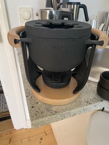 Fondue topf mit gestell - fondue,