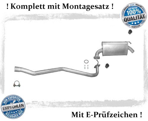 Auspuffanlage für mazda - auspuffanlage,