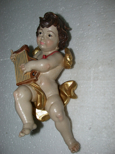 Engel mit lira - mit, 22cm