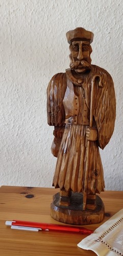 Schöne große holzfigur - schöne,