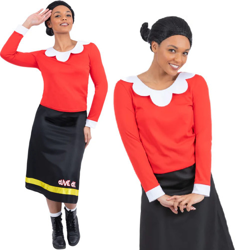 Popeye olive oyl kostüm - oyl, damen