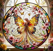 Acrylbild Schmetterling Elfe