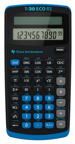 Texas instruments eco rs - instruments,