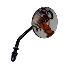 Motorrad Spiegel schwarz 4