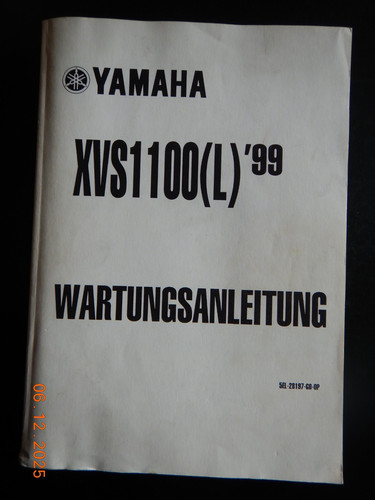 Wartungsanleitung yamaha - wartungsanleitung,