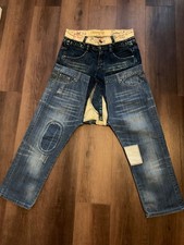 Desigual Jeans Mens Patchwork