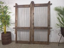 Altes Paar Vintage Altholz