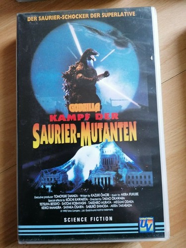 Vhs rarität godzilla kampf - godzilla,