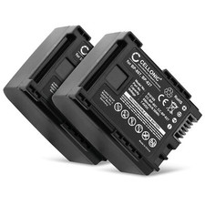 2x Akku für Canon LEGRIA HG21 LEGRIA HF200 LEGRIA HF S100 (890mAh) Ersatzakku