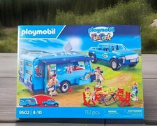 Playmobil 9502 Family Fun Pick-up Wohnwagen Fun Park Camping 112 tlg. NEU OVP 