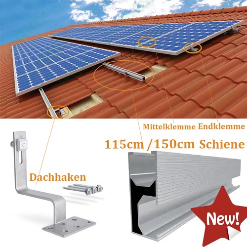Solarschiene ziegeldach - ziegeldach, pv