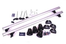 Paar Grundträger Thule Rapid System 753 Mercedes C-Klasse + Fußsatz abschließbar