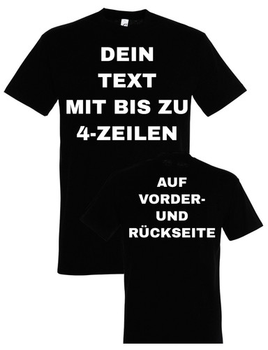 Herren shirt bedrucken - t-shirt,