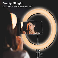 LED Ringlicht Dimmbar Fotografie Video Selfie Make up Lampe Kit 4,6 "6,2" 10 "