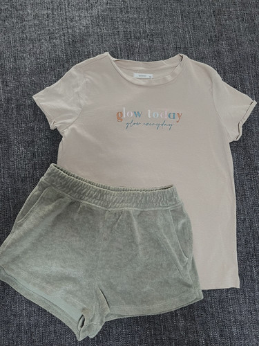 Kombi 164 h - gr.xs, frottee