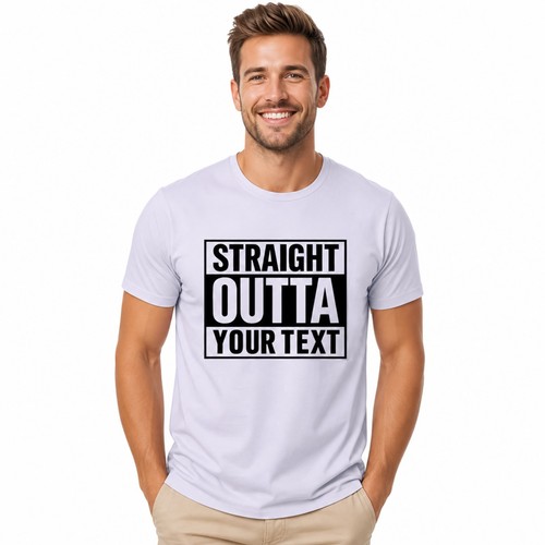 Individuelles straight outta - straight,