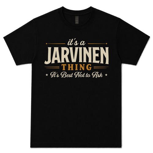 Jarvinen thing it s - it's,
