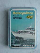 Motoryachten -Quartettspiel von Pelikan   -recht gut