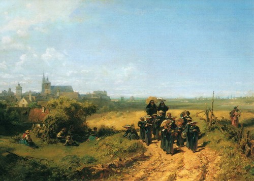 Kunstkarte carl spitzweg - carl, "der