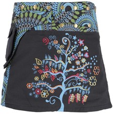 Bestickter wickelrock kurzer - bestickter,