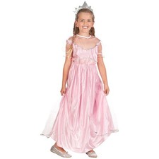 Kinder Prinzessin Kostüm / Karneval Fasching Märchen Mädchen Kleid Tiara 110-122