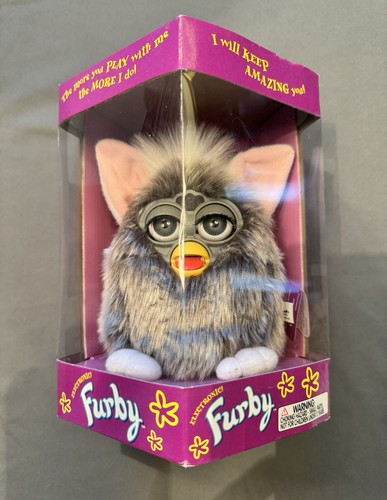 Furby gray 1998 grey owl - 1998, owl'