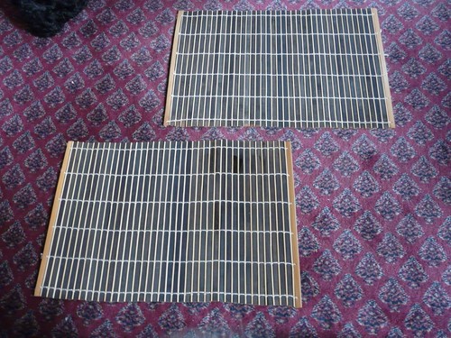 Platzdeckchen bambus holz - platzdeckchen,