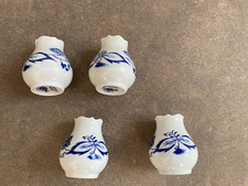 4x Porzellan Vase klein 6 cm