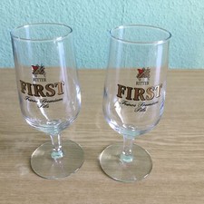 Bierglas 2 Biertulpe RITTER FIRST Feines Premium Pils Durchmesser 5,5cm hoch16,5
