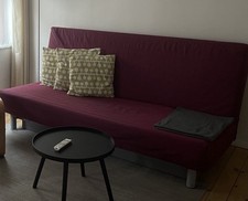 Sofa Bezug  Ikea Beddinge fuchsia