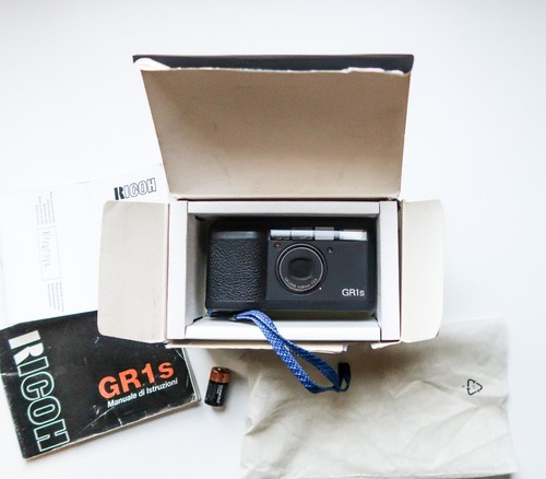 Ricoh gr1s date black 35mm - date,