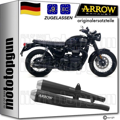 Arrow auspuff zugelassen - arrow,